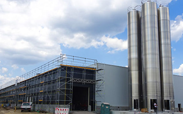 Neubau Produktionshalle