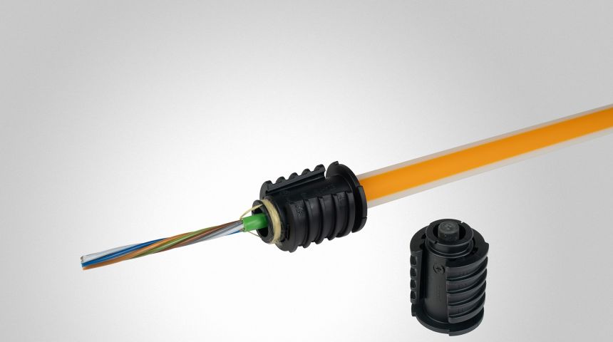 EZA-t mit Zugentlastung am Kabel