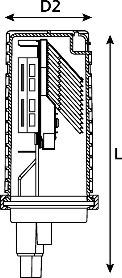 FDN IR 59 Port Base AB-Length Closure with basket