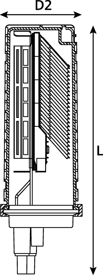 FDN IR 59 Port Base B-Length Closure with basket