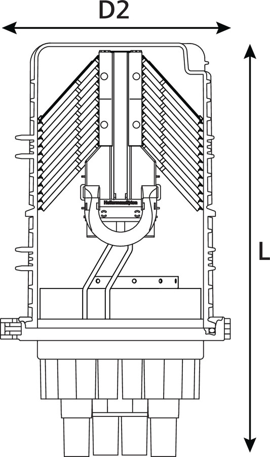 UFC-IR B-Length Double Stack Closure