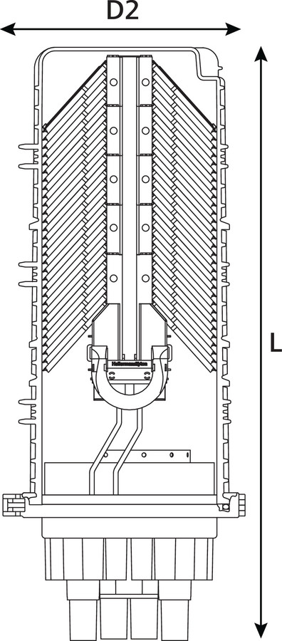 UFC IR C-Length Double Stack Closure