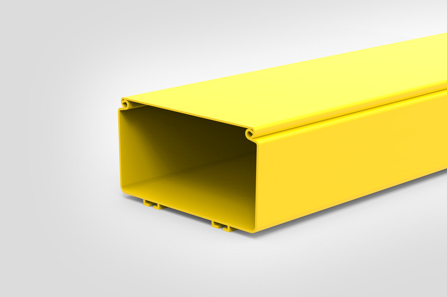 200mm Straight Duct with cover.