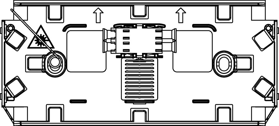 ICB shown with 1 x LC DX and 1 x ANT bridge.