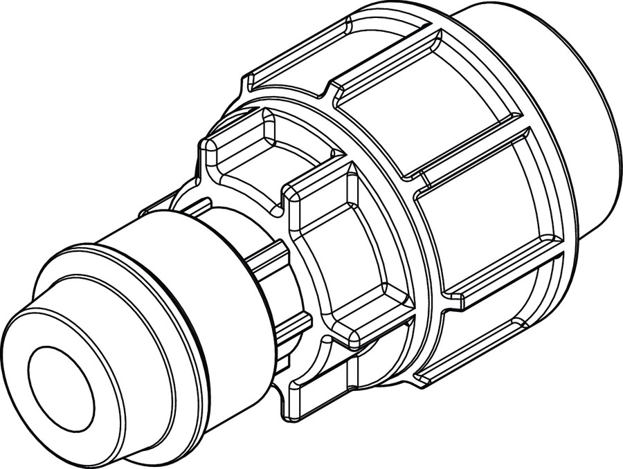 Double clamp fittings DKF