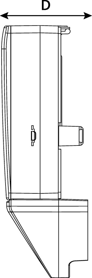 Fibre Wall Outlet Extension Module.