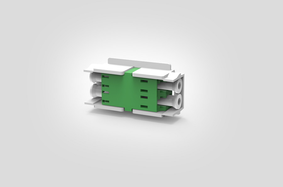 Inline Adaptor Mount with LC Adaptor.