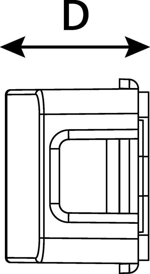 Inline Adaptor Mount with SC adaptors. 