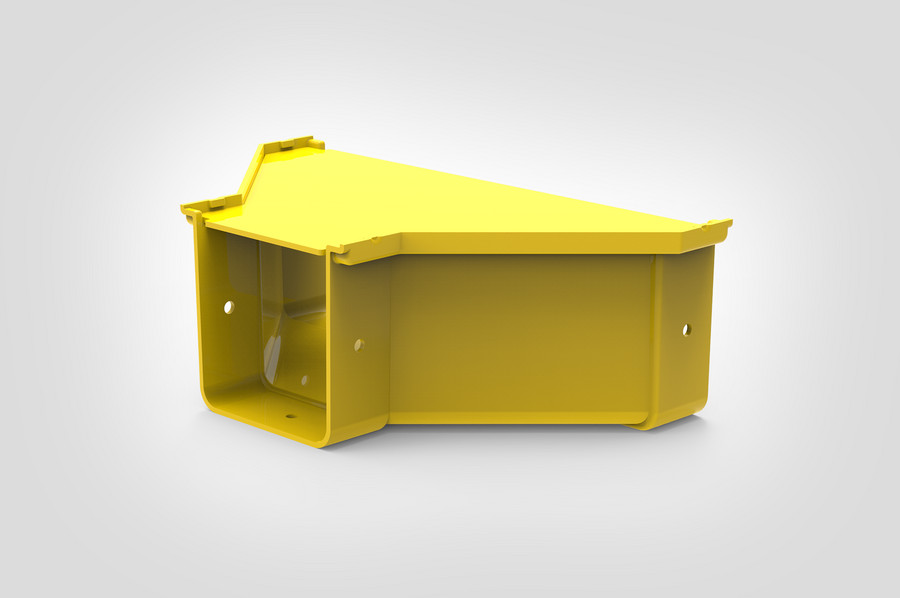 Reducer 300mm to 100mm.