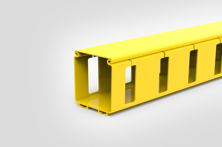 100x100mm with 100mm spaced slots.