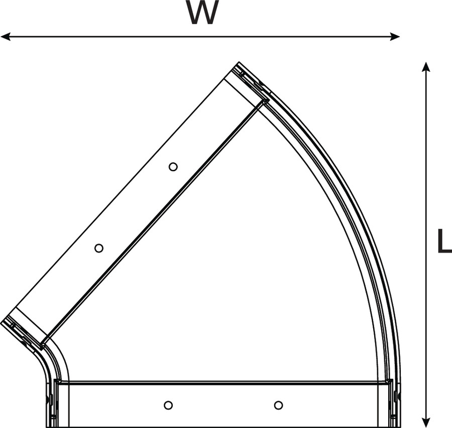 Horizontal Elbow.