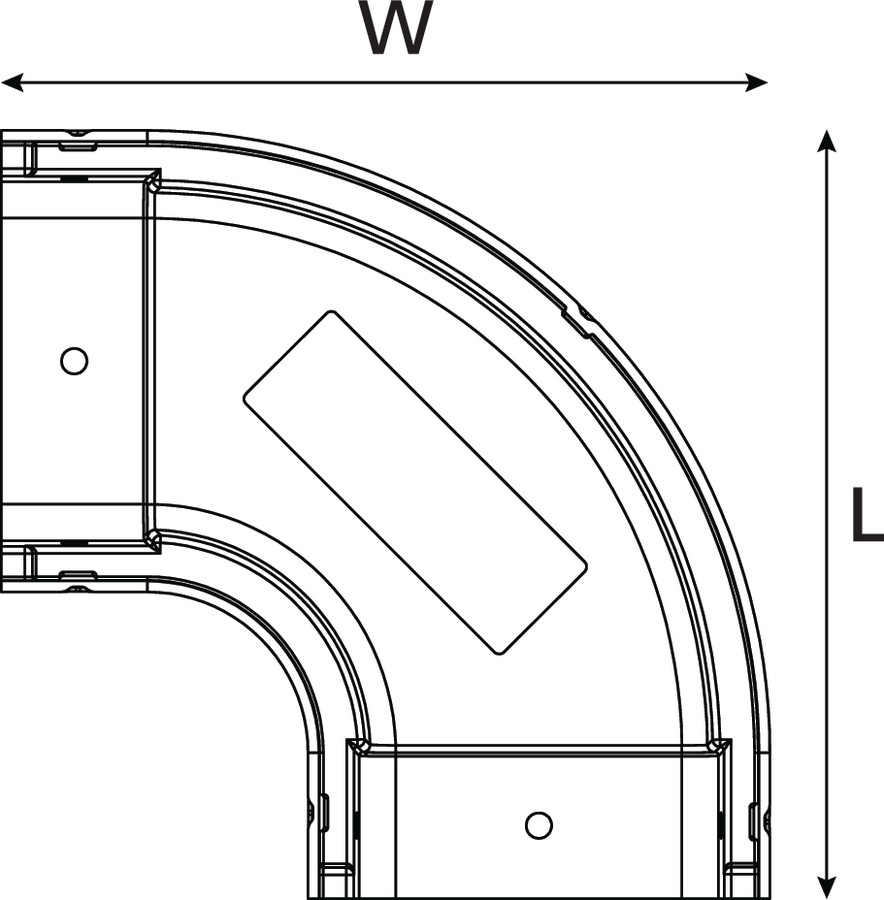 Horizontal Elbow.