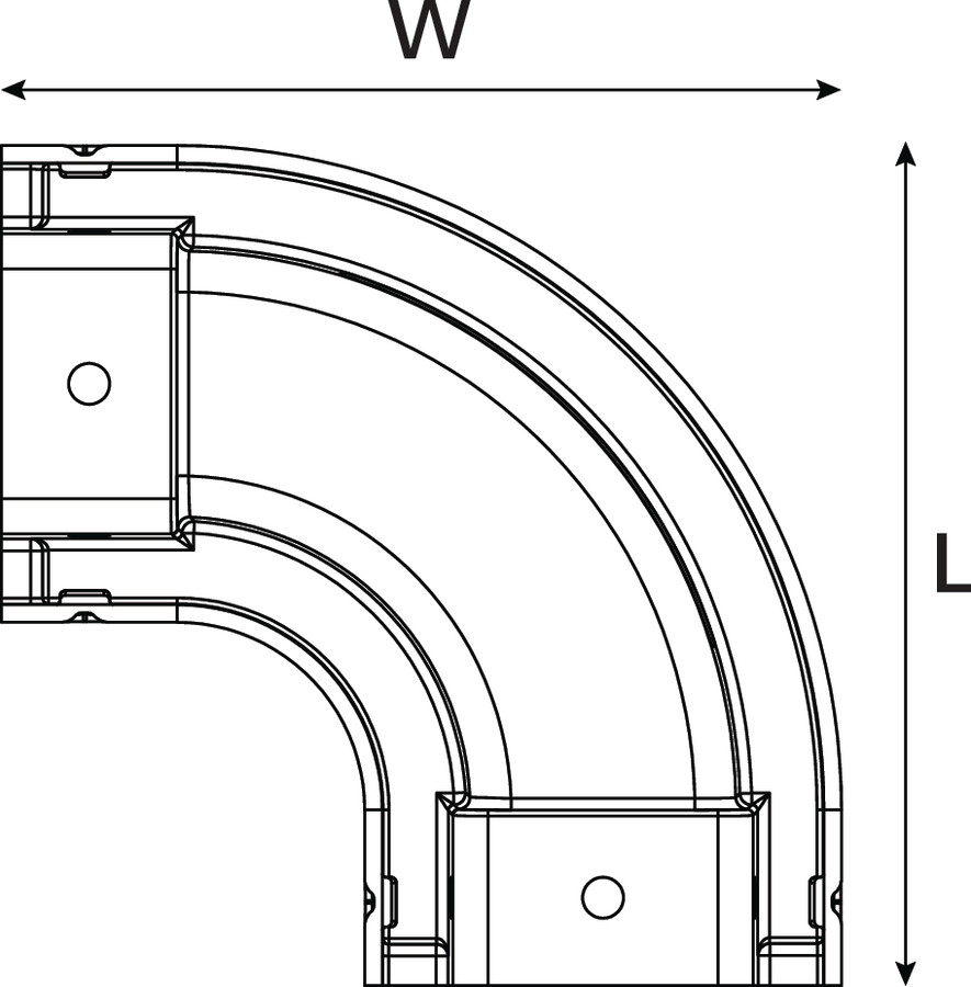 Horizontal Elbow.
