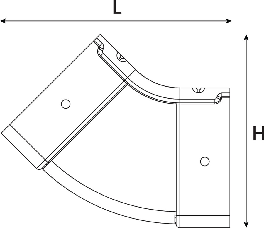 Vertical Inside Elbow.