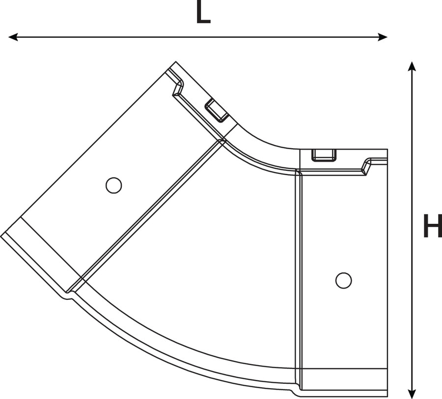 Vertical Inside Elbow.