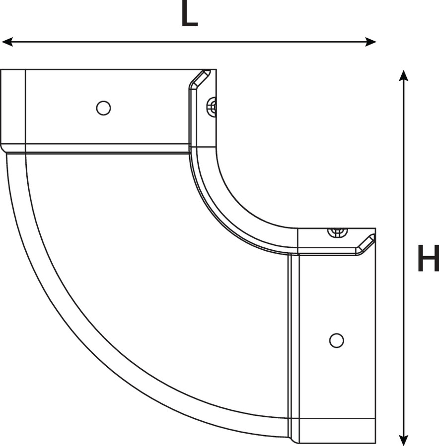 Vertical Inside Elbow.