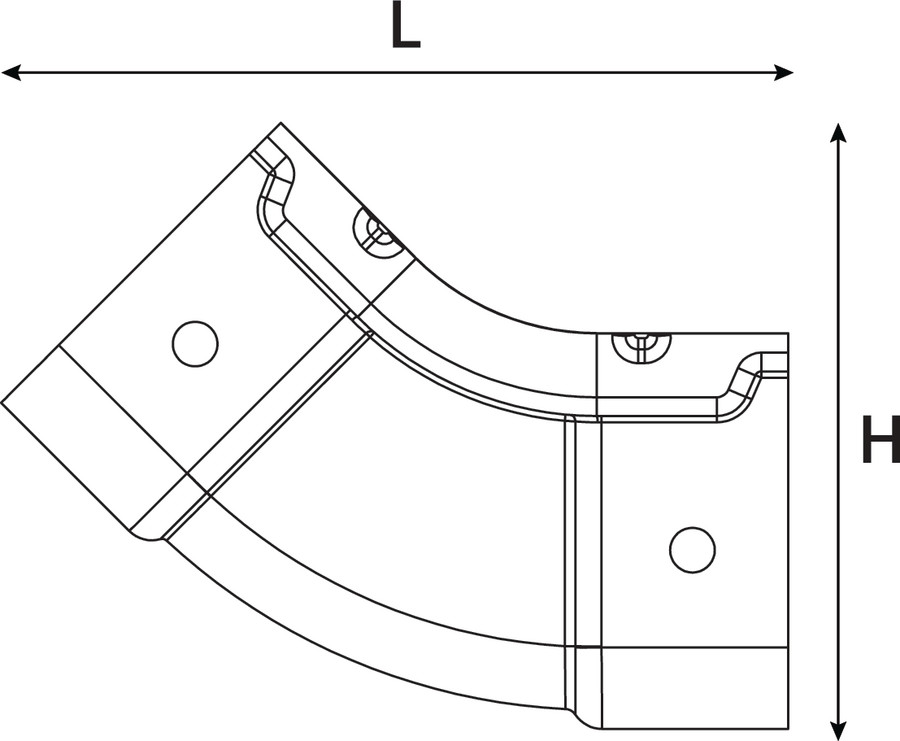 Vertical Inside Elbow.