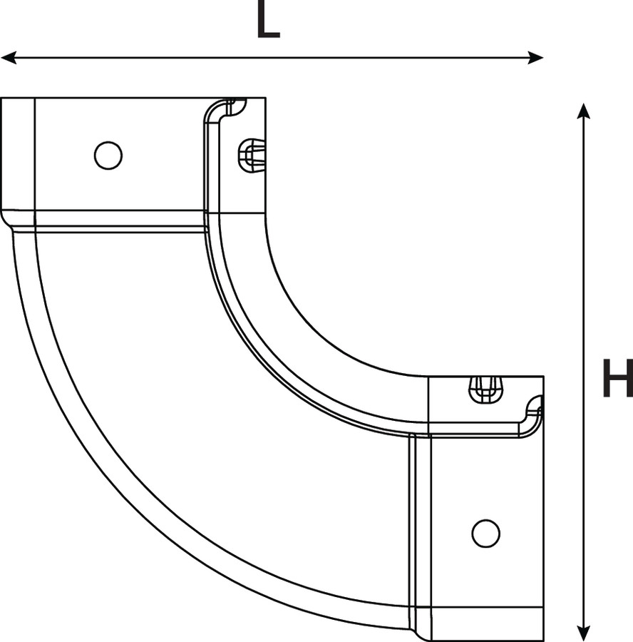 Vertical Inside Elbow.