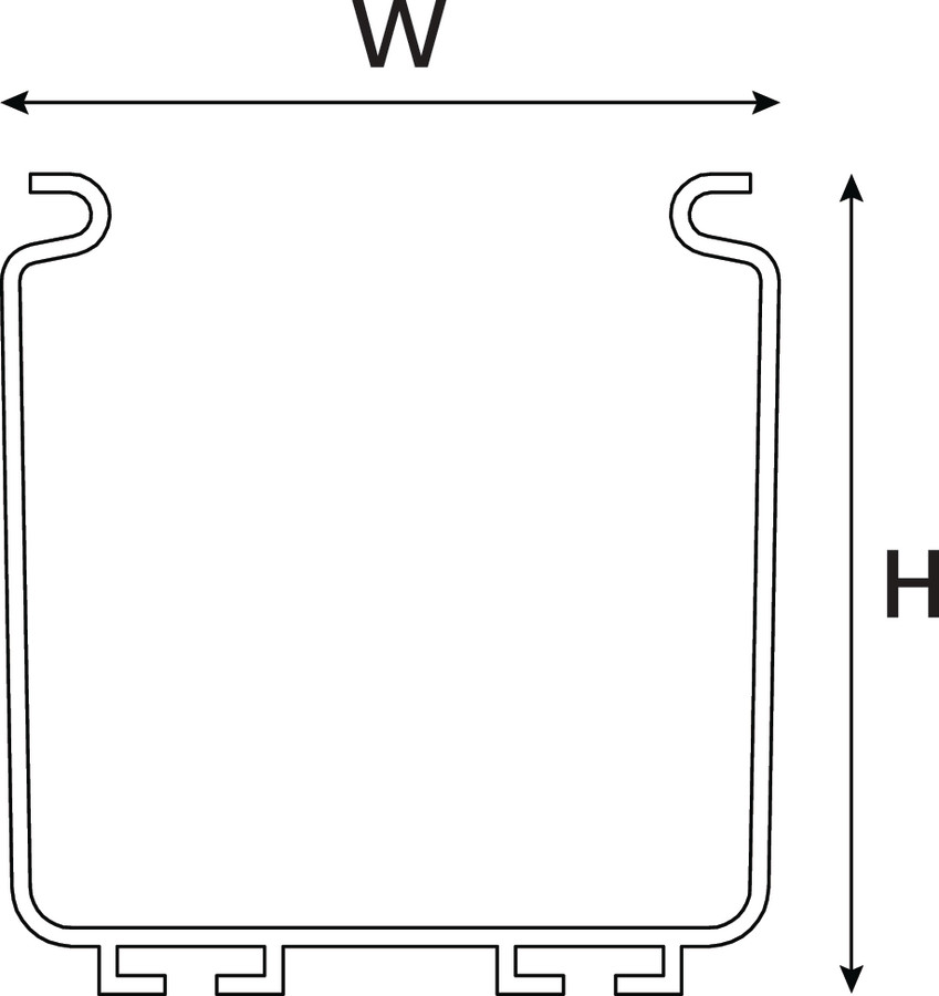 Solid Straight Duct Length.