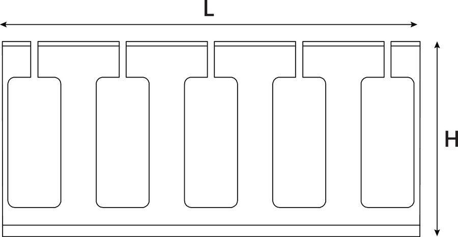 Slotted Straight Duct Length.