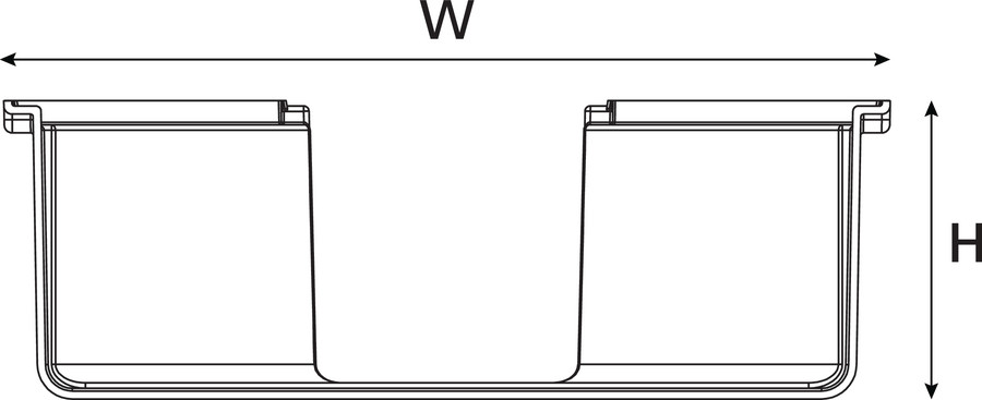 Horizontal Straight Duct Reducer.