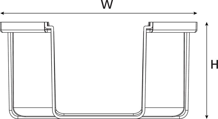 Horizontal Straight Duct Reducer.