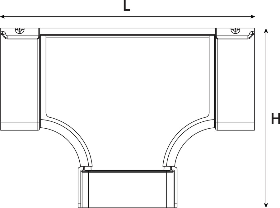 Vertical T-Junction.