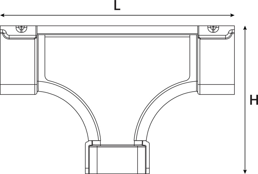 Vertical T-Junction.