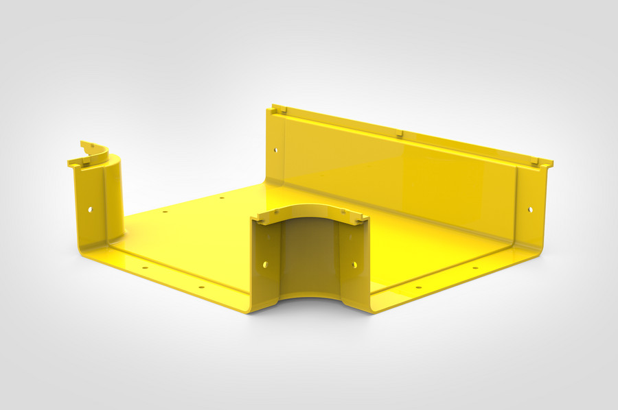 Horizontal T-Junction without cover. 