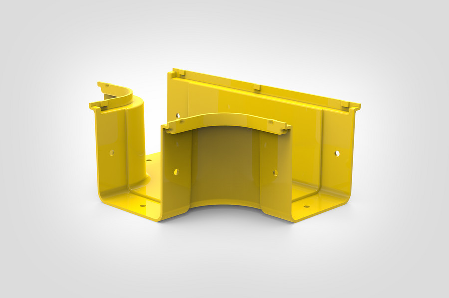 Horizontal T-Junction without cover. 