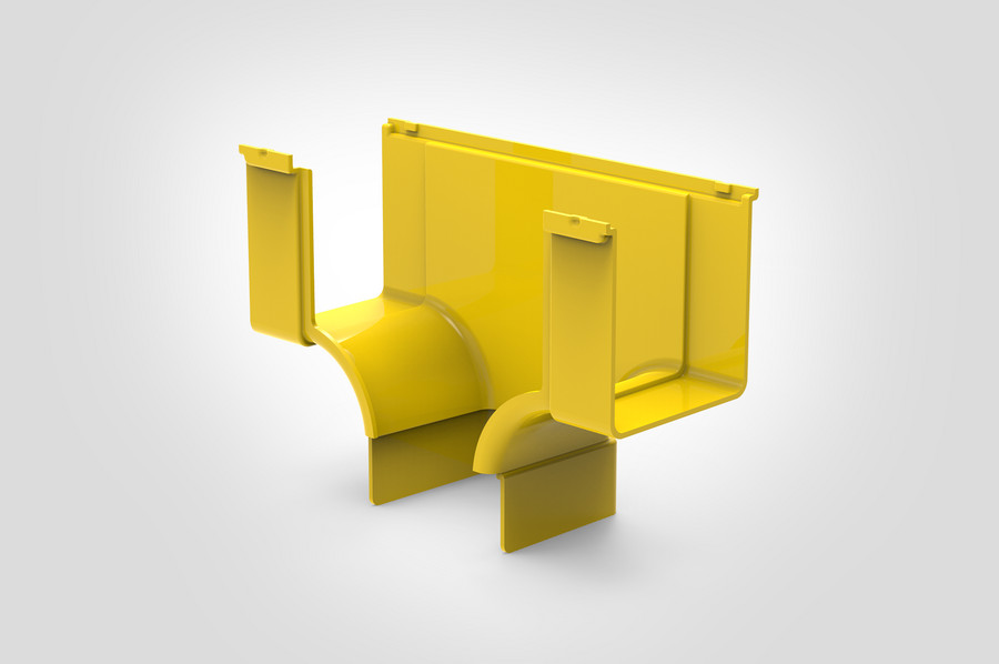 Vertical T-Junction without cover. 