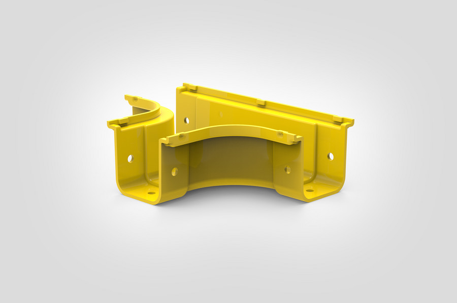 Horizontal T-Junction without cover. 