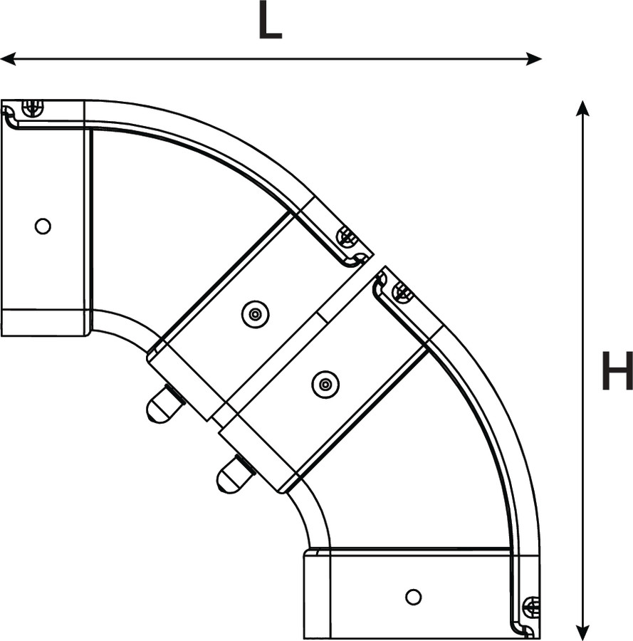 Vertical Outside Elbow.