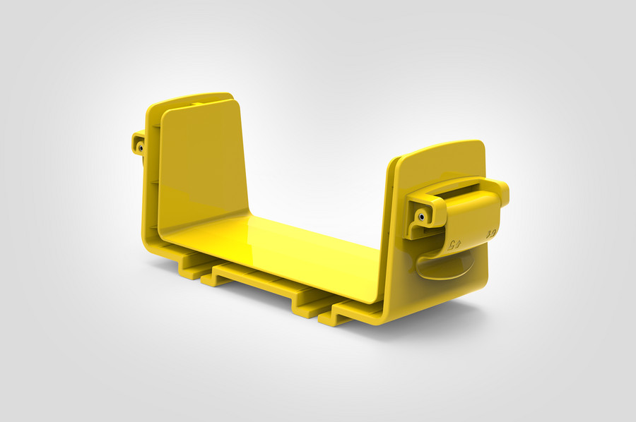Tool-free Coupler.