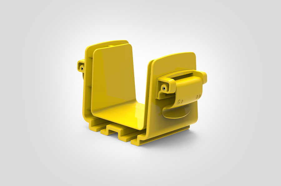 Tool-free Coupler.
