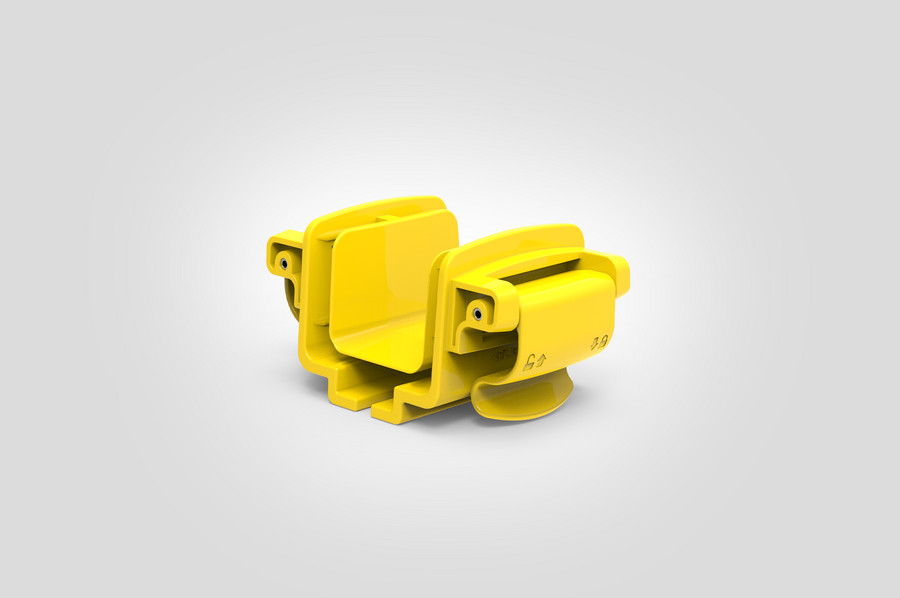 Tool-free Coupler.