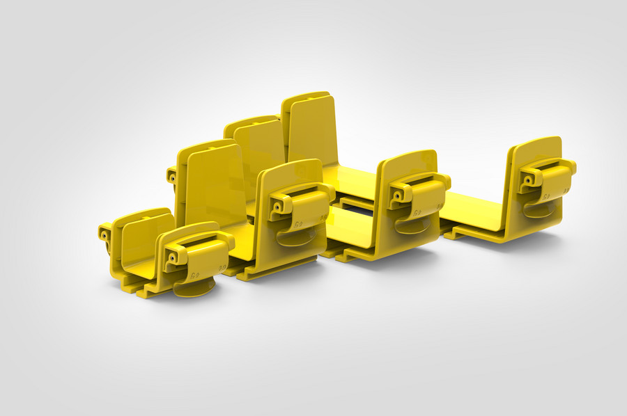 Tool-free Coupler.