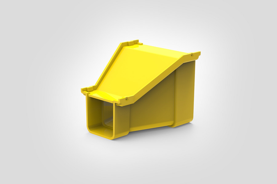 Reducer 100mm to 50mm.