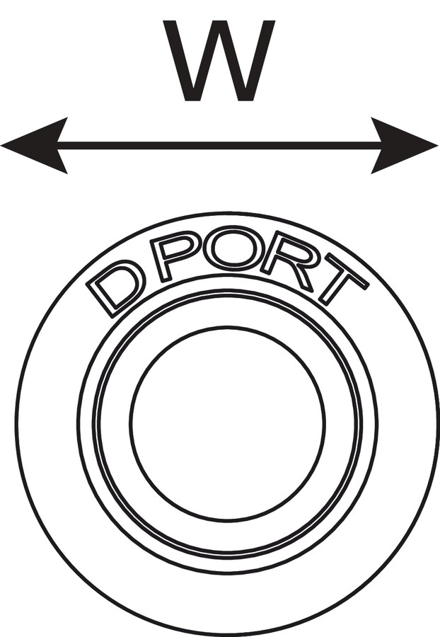 D Port Cablelok. 