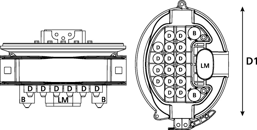 CFN 19 Base Port Diagram.