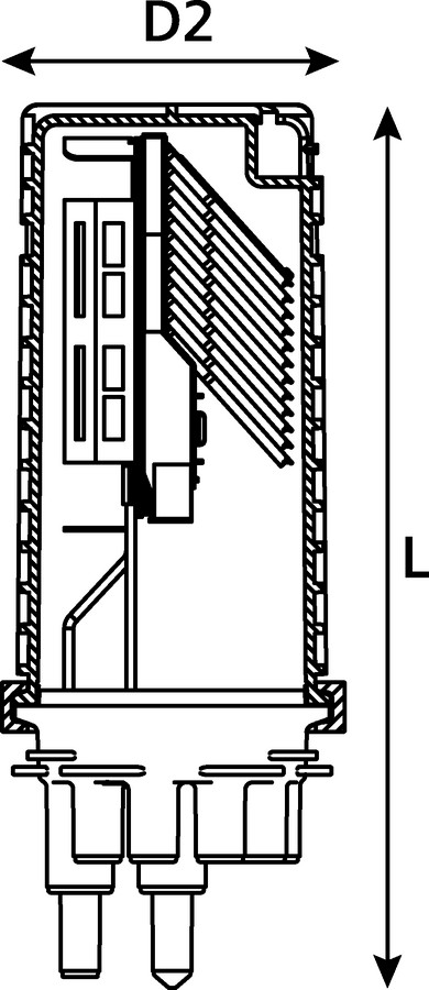 FDN IR 16 Port Base AB-Length Closure