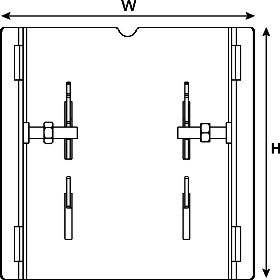 Fibre Closure Mounting Bracket Kit