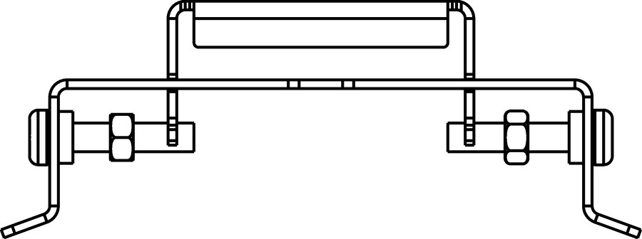 Fibre Closure Mounting Bracket Kit